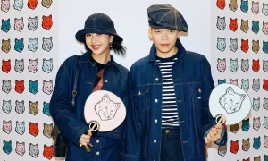 Quỳnh Anh Shyn, Amee dự khai trương Maison Kitsuné TP HCM